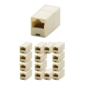 Hadron hd4062 10lu Adsl Cat5 Cat6 Rj45 Dişi dişi-RJ45 Birleştirici-İnternet kablo uzatma ara adaptör RJ45 Ara aparat 10 adet - 2