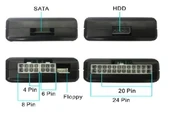 NAVİDATA NVD-314 PSU Test Cihazı, Power Supply Test Cihazı, Güç Kaynağı Test Cihazı Psu Atx Sata Hdd Test Led 12v/5v/3.3v Pc tester - 5