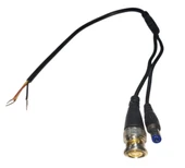 50Lİ BNC HAZIR KABLO DC POWER JACK ERKEK CCTV KAMERA BNC UÇ HAZIR BNC + POWER KABLO ( ERKEK) 50 ADET - 2