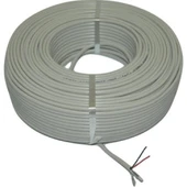 AWRA 2+1 2x0.50mm 100 Metre Cctv Kablo - 100m Cctv Kamera Kablosu - 1