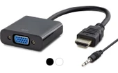 Hdx2019(4105) Hdmı Vga Çevirici Hdmı To Vga+ Sesli - 6
