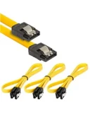 50cm Kilitli Sata Kablo Serial Ata Sata Data Kablo Klipsli 1 Adet - 3