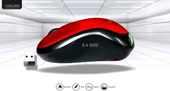 Concord C-13 2.4ghz Optik 1200DPİ Kablosuz Mouse KIRMIZI - 3