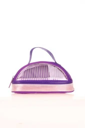 Kaukko Kalem Çantası Crescent Magıc Dreams Leather Purple K2682 thumbnail 2