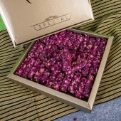 Fitil Gül Yapraklı Antep Fıstıklı Lokum 400 g - 1