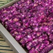 Fitil Gül Yapraklı Antep Fıstıklı Lokum 400 g - 2