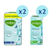 MOLPED EXTRA HİJYEN KARMA PAKET (32'Lİ GECE + 56'LI GÜNLÜK) - 2