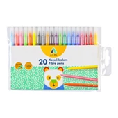 Adel Keçeli Kalem 20 Renk - 1