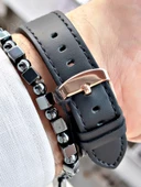 Ferrucci Function FCF.12709TK.05 Deri Kordon Erkek Kol Saati thumbnail 3