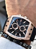 Ferrucci Function FCF.03297FS.03 Silikon Kordon Erkek Kol Saati thumbnail 1