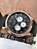 Ferrucci Function FCF.12709TK.05 Deri Kordon Erkek Kol Saati thumbnail 4