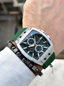 Ferrucci Function FCF.03297FS.04 Silikon Kordon Erkek Kol Saati thumbnail 3