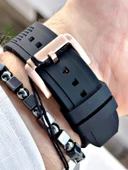 Ferrucci Function FCF.03297FS.03 Silikon Kordon Erkek Kol Saati thumbnail 2