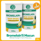 Bromelain'li Nar Ekşili Form Macunu 240 GR - 2 Kutu - 2