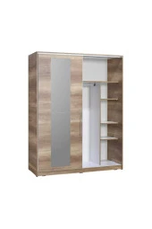 Sürgü Kapılı Aynalı Gardırop - Tori - 3