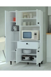 Mobilique Bergama 90cm Kiler Dolabı - 3