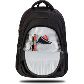 Classone Milano BP-L100-PRO Su Geçirmez Kumaş,Su Geçirmez Fermuar Notebook,Laptop, Sırt Çantası -Siyah - 6