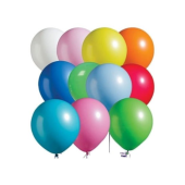 9A Balon Karışık Renkli Balon 100'lü Atom Balon - 2