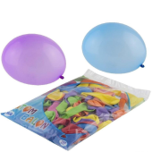 9A Balon Karışık Renkli Balon 100'lü Atom Balon - 3