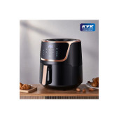upany Air Fryer 6,5 L Yağsız Fritöz Siyah Kvk Teknik Servis Güvencesinde - 5