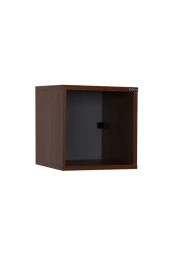 Rainbow Duvar Raf-Ceviz 33x33x19 cm (GxYxD) - 1