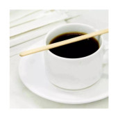 Ahşap Karıştırıcı Tahta Kaşık 500'lü Paket Çay Kahve Karıştırıcı - 2