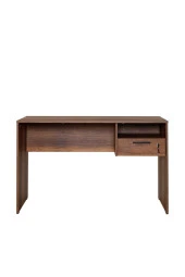 Concept Kilitli Çekmeceli Çalışma Masası-Koyu Ceviz (Oslo Ceviz) 120x75x60 cm (GxYxD) - 4