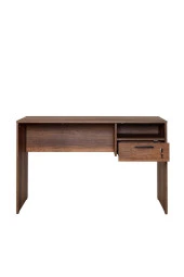Concept Kilitli Çekmeceli Çalışma Masası-Koyu Ceviz (Oslo Ceviz) 120x75x60 cm (GxYxD) - 5