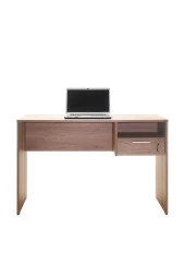 Concept Kilitli Çekmeceli Çalışma Masası-Açık Ceviz (Tori) 120x75x60 cm (GxYxD) - 8