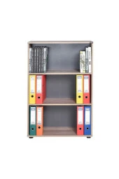 Rio 3 Raflı Kitaplık-Koyu Ceviz(Oslo Ceviz) 72x109x34 cm (GxYxD) - 3
