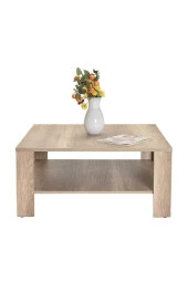 New Line Kare Orta Sehpa - Açık Ceviz (Tori) 90x42x90 cm (GxYxD) - 4