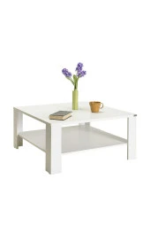 New Line Kare Orta Sehpa - Mat Lake Beyaz 90x42x90 cm (GxYxD) - 2
