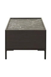 Pool Çekmeceli Dikdörtgen Orta Sehpa-Godiva-Mermer Desenli 103x42x60 cm (GxYxD) - 2