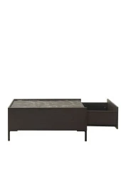 Pool Çekmeceli Dikdörtgen Orta Sehpa-Godiva-Mermer Desenli 103x42x60 cm (GxYxD) - 5