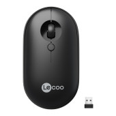 Lecoo Lenovo Lecoo WS212 Kablosuz 1600DPI 4 Tuşlu Optik Mouse Siyah - 1