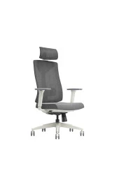 Leader File Sırtlı Multi Mekanizma Ofis Koltuğu-Bej-Gri 67x118-5-128,5x 70 cm (GxYxD) - 1
