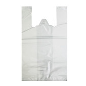 Kalın Kırık Beyaz Poşet Orta Boy 1 Kg Hışır Atlet Poşet Market Manav Poşeti Çöp Poşeti - 4