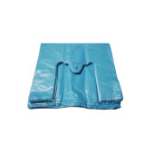 Kalın Mavi Poşet Orta Boy 1 Kg Hışır Atlet Poşet Market Manav Poşeti Çöp Poşeti - 3