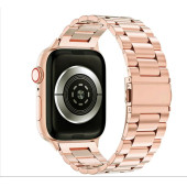 G9 Mini Rose Smart Watch 41 Mm 3 Kordon Charm Bileklik Hediyeli Zarif Şık Kadın Akıllı Saat - 4