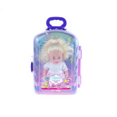 Oyuncak Roz Bebek Valizli Altını Islatan Konuşan Bebek - 2