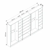 Minar Kale 210 8 Kpk 4 Bölme Raf Port Byz Dore Plus thumbnail 8