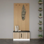 Minar Kale Dekor Panel Ayakkabılık Minderli Byz Dore Plus thumbnail 1