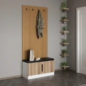 Minar Kale Dekor Panel Ayakkabılık Minderli Byz Dore Plus thumbnail 2