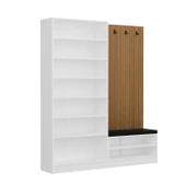 Minar Kale Dekor Panel 2 Bölme Raf+Ayakk Minderli Byz 2 Kapaksız - 2