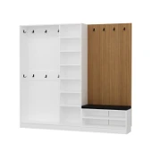 Minar Kale Dekor Panel 1 Bölme Raf+Ayakk Minderli Byz 3 Kapaksız thumbnail 2