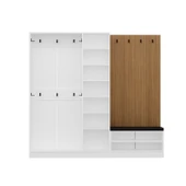 Minar Kale Dekor Panel 1 Bölme Raf+Ayakk Minderli Byz 3 Kapaksız thumbnail 1