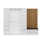 Minar Kale Dekor Panel 2 Bölme Raf+Ayakk Minderli Byz 4 Kapaksız thumbnail 1