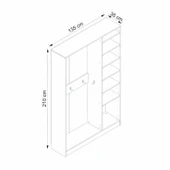 Minar Kale210 Port 3 Kapaksız 1 Bölme Raf Byz thumbnail 4