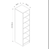Minar M1021-Kale 1 Gövde Raflı Dore 190Cm - 4