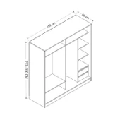 Minar Kale 2K Sürg.Dlp 180Cm Dore Antrasit thumbnail 8